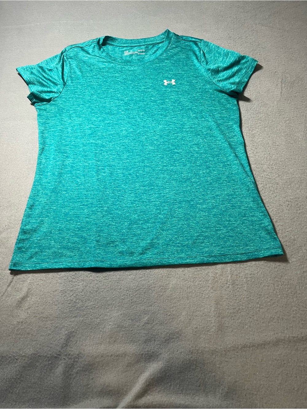 Under Armour Women's Teal Heather Short Sleeve Training Tee